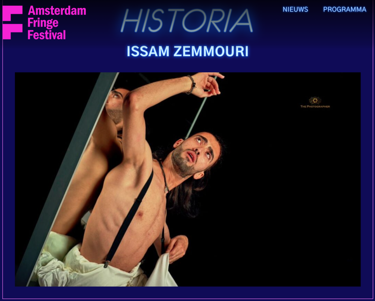 Historia door Issam Zemmouri @ FRINGE, Locatie: ZID Theater, aanmelden verplicht