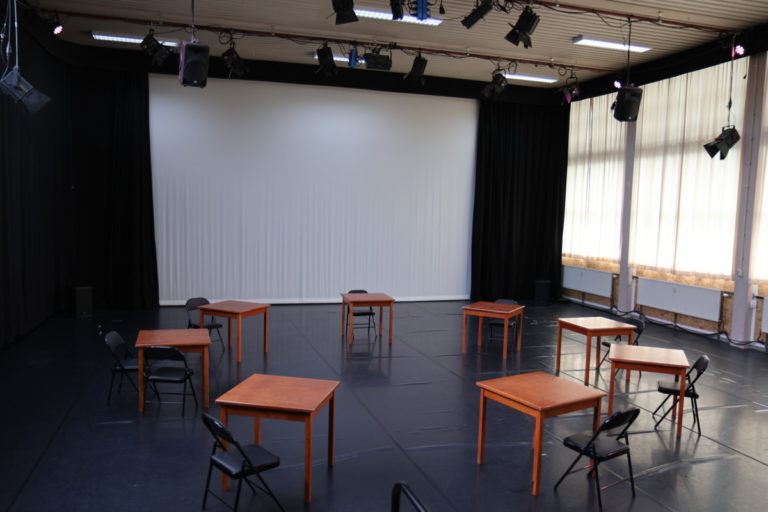 Onze theaterzaal is te huur! 